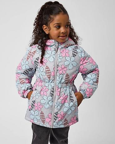 Верхняя одежда: В наличии демисезонная куртка с цветочным принтом. 😍 Теперь — 4