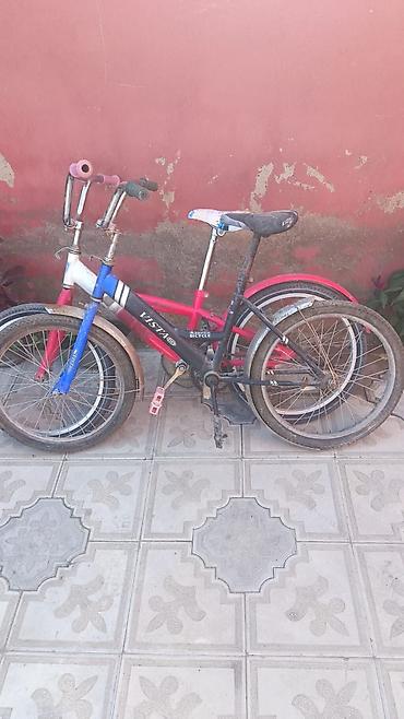 bicycle: Uşaq velosipedləri dəsti - Model: Vista (qara/göy çərçivəli) və — 1
