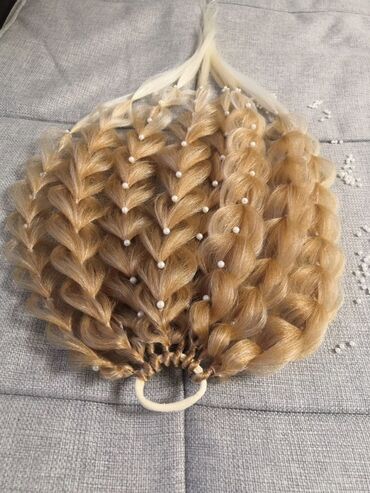 Комнатные растения: Хвосты на заколках, резинках из качественного термоволокна ( можно — 5