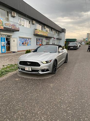 Ford Mustang: 2017 г., 2.3 л, Автомат, Бензин, Кабриолет