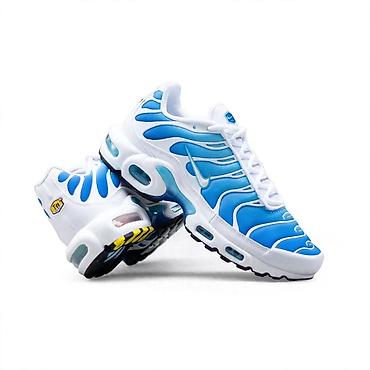 tn grape: Nike Air Max Plus “Blue/White” patike - Ikonični Air Max Plus dizajn — 1