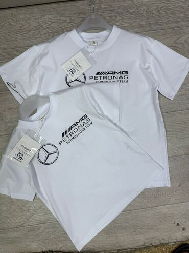 теплые вещи: 👕 Футболка детская “AMG Petronas Formula One Team” ⚡ Стильная и