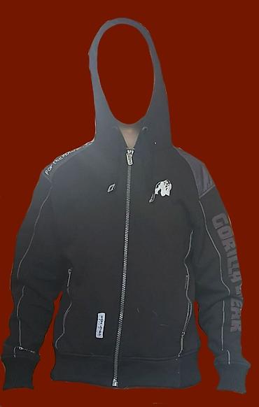 Толстовки: Gorilla Wear Худи мужское на молнии (82 JACKET) на рост 160-170см — 4