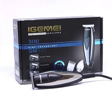 Trimmerlər və saç qırxan maşınlar: Geemy 830 Təsviri: Birbaşa şəbəkə ilə kişilər üçün Trimmer dəsti 3in1 — 4