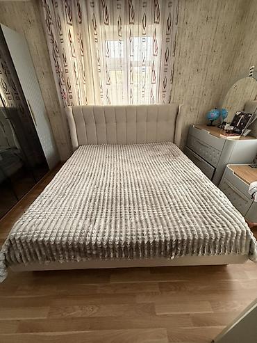 matras 160x200: Новый, Двуспальная кровать, С подъемным механизмом, С матрасом, Без выдвижных ящиков — 3