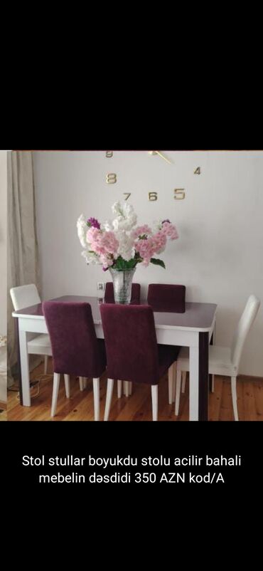 Masa və oturacaq dəstləri: Masa stol stul sekillerde qiymət məlumat qeyd olunub unvan Gence -da lalafo.az — 15 Masa və oturacaq dəstləri: Masa stol stul sekillerde qiymət məlumat qeyd olunub unvan Gence — 15