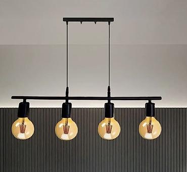 mətbəx ucun cılcıraq: Çılçıraq, 4 lampa, Metal — 2
