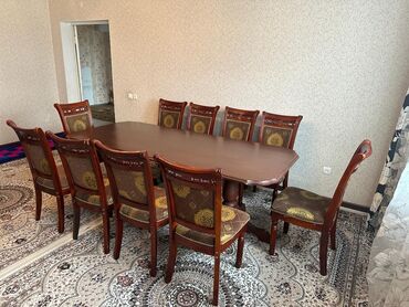 Комплекты столов и стульев: Комплект стол и стулья Для зала, Б/у