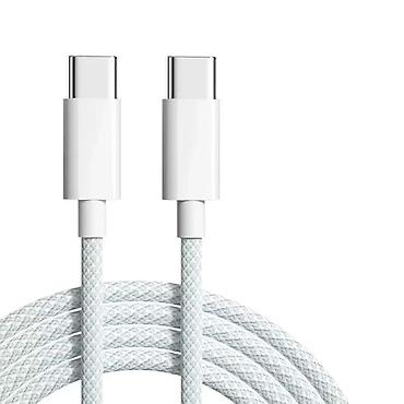 Kateqoriya: USB şunurlar Brend: No Brand Ad: USB‑C 60W white USB‑C –