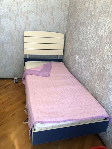 taxta çarpayı: Б/у, Односпальная кровать, С матрасом, Турция