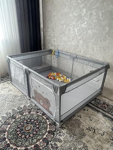 круглый манеж: Детский манеж‑ограждение для дома Размеры: 120/160 Комплектация: в — 5