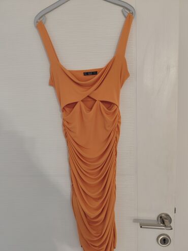 svilena kapa za spavanje dm: Dilvin L (EU 40), color - Orange, Cocktail, With the straps