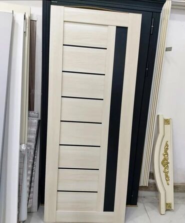Otaq qapıları: Qonaq otağı üçün Yeni Otaq qapısı 90x205 sm Çərçivə ilə, Zəmanətli, Ödənişli quraşdırma, Pulsuz çatdırılma — 10