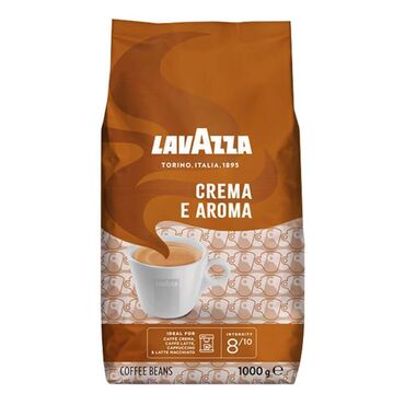 Kofe: Lavazza - 8/10 qovrulma Qalıcı krem teksturalı olması onu süd