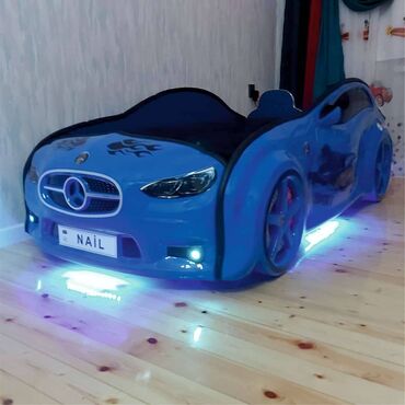 Uşaq üçün maşın çarpayıları: Yeni, Hazır, Maşın-çarpayı, Matras ilə, Siyirməsiz — 3