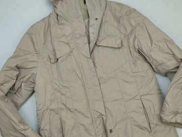 beżowe t shirty oversize: Windbreaker jacket, S (EU 36), condition - Very good