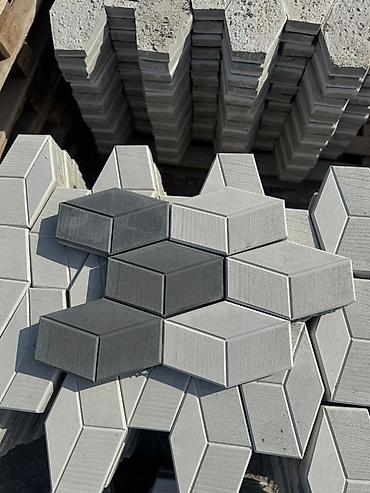 соты: Тротуарная плитка «Пента» с фактурой под дерево - Формат — 2