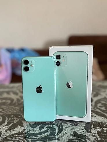 iphone 2 sim: IPhone 11, Б/у, 128 ГБ, Зеленый, Зарядное устройство, Защитное стекло, Чехол, 90 % — 2