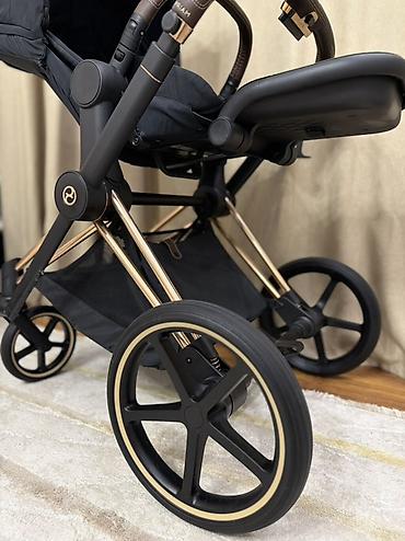 коляса: Прогулочная коляска Cybex Priam (линейка Platinum), цвет Deep Black с — 4