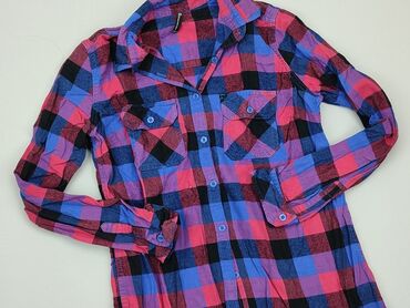 bluzki koszulowe w kratę damskie: Koszula Damska, S, stan - Dobry
