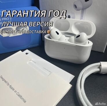 Наушники: Вакуумные, Apple, Новый, Беспроводные (Bluetooth), Классические