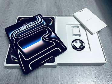 apl: Apple iPad Pro 13 m4 256 gb yaddaş WiFi -Cellular 5G planşeti təqdim — 1