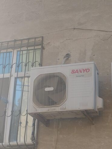 Zərərvericilərə qarşı mübarizə aparatları: Kondisioner Sanyo, İşlənmiş, 100-dən çox kv. m