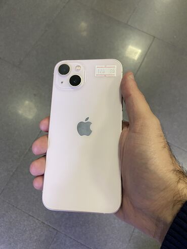 Apple iPhone: IPhone 13, 128 GB, Çəhrayı, Zəmanət, Face ID