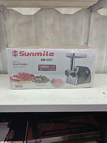 sunmile: Электромясорубка Sunmile SM-G31 - Мощность: 1800 Вт - Двигатель — 1