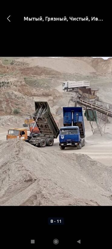 Смесь щебень и отсев: Смесь щебень и отсев, Чистая, Для фундамента, Камаз, Зил — 3