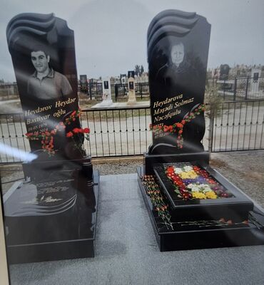 Başqa xidmətlər: Qəbir daşlarının sifarişiçatdırılma quraşdırılması qəbul — 17
