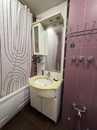 hamam şkafları: Vanna otağı üçün hazır lavabo dəsti - Dəst tərkibi: mərmər tipli üstə — 1