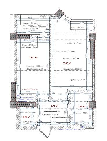 Новостройки от застройщика: Построен, 108 серия, 1 комната, 56 м² — 26