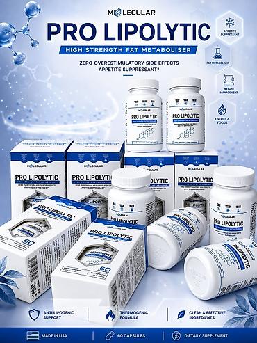 Арыктоо үчүн каражат, Pro Lipolytic, АКШ, Капсулалар, Майды күйгүзүүчүлөр, Универсалдуу, Жаңы