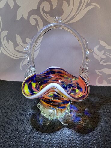 Ostali kućni dekor: Korpa, bоја - Šareno, Novo — 1