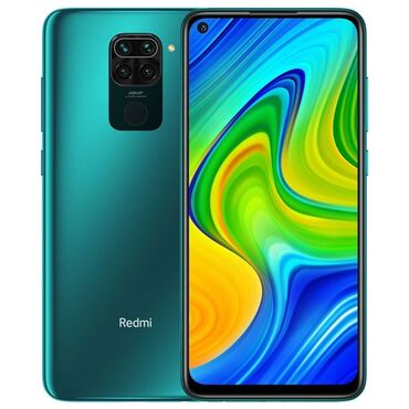 редми not 8: Xiaomi, Redmi 9, Б/у, 64 ГБ, цвет - Зеленый, 2 SIM