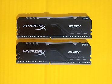 Оперативная память (RAM) для ПК: Оперативная память (RAM) для ПК, Б/у, Kingston Fury, 16 ГБ, DDR4, 3200 МГц — 6
