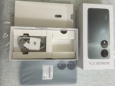 iphone 5s telefon: Honor X7b, 128 GB, rəng - Yaşıl, Face ID, Barmaq izi, Düyməli — 4