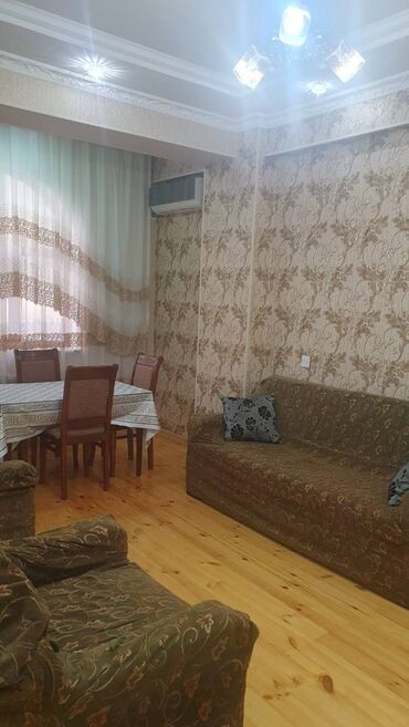 2 х комнатные квартиры: Масазыр, 2 комнаты, Новостройка, м. Автовокзал, 45 м²