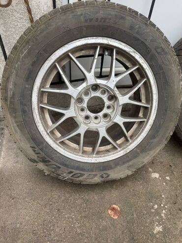 колеса кыргызстан хонда одиссей: Дөңгөлөктөр монтажда 195 / 65 / R 15, Кыш, Колдонулган, Комплект, Жеңил унаалар, Куйма, тешиктери - 5