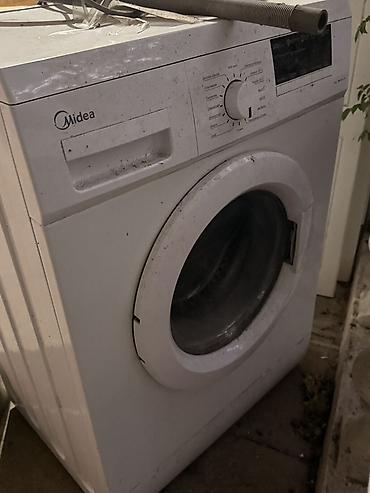 Paltaryuyan maşınlar: Paltaryuyan maşın Midea, 7 kq, İşlənmiş, Avtomat, Qurutma var — 2