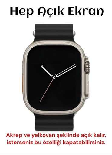 Smart saatlar: Yeni, Smart saat, Apple, Аnti-lost, rəng - Qara
