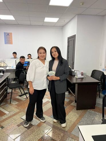 промоутеры работа: Талап кылынат Сатуу боюнча менеджер, Иш тартиби: Алты күндүк, Толук жумуш күнү, Окутуу