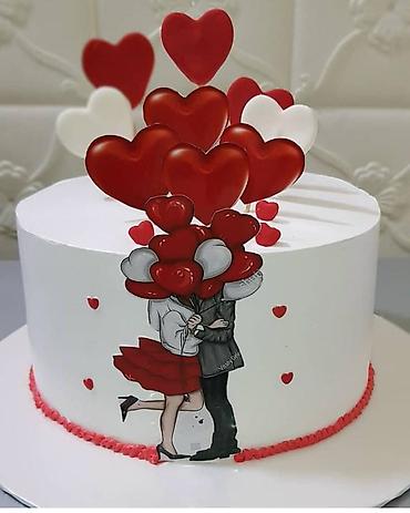 Tortlar: 14 fevral tort siparişlerine start verildi 🎂 Evdə bişən, yumşaq və — 3