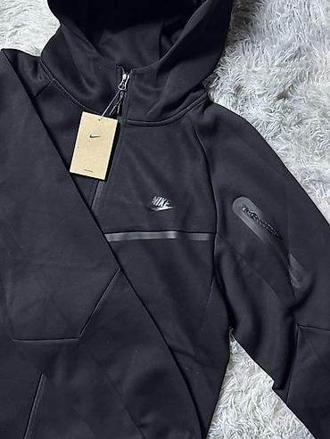 nike бу: Мужская толстовка, M, Nike, Новый, цвет - Черный, Самовывоз, Платная доставка — 1