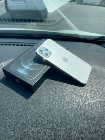 Apple iPhone: IPhone 12 Pro, 128 GB, Gümüşü, Face ID