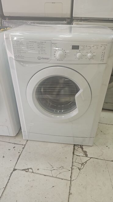 Paltaryuyan maşınlar: Indesit önyükləməli paltaryuyan maşın - Ön yükləmə dizaynı, geniş