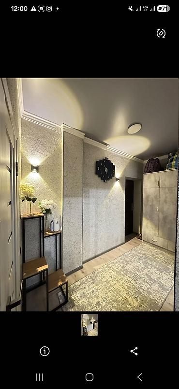 однушка хрущевка: 1 комната, 38 м², Тунгуч мкр Индивидуалка, 3 этаж, Дизайнерский ремонт — 6