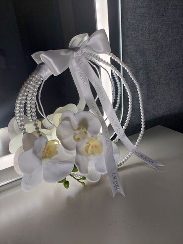 dibçək gulleri: Yeni süni gəlin buketi💐 Lace&Love markasına məxsus yeni, istifadə