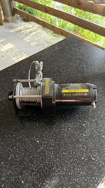 снегоходы: Электрическая лебёдка Winch 4000 lb - Тяговое усилие: 4000 lb (около — 2